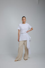 CAMISETA RADIA BLANCA