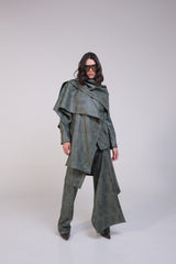 FERRARA BLAZER WITH CAPE