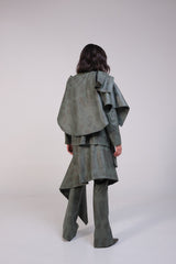 FERRARA BLAZER WITH CAPE