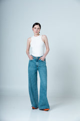 LIGHT DENIM LERI PANT