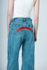LIGHT DENIM LERI PANT