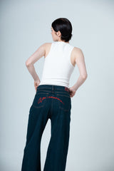 DARK LERI DENIM PANT